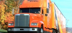 Allied Truck on the road